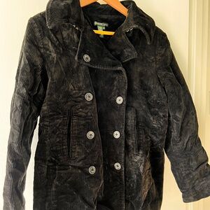 Lauren Jeans Company pea coat size M in black